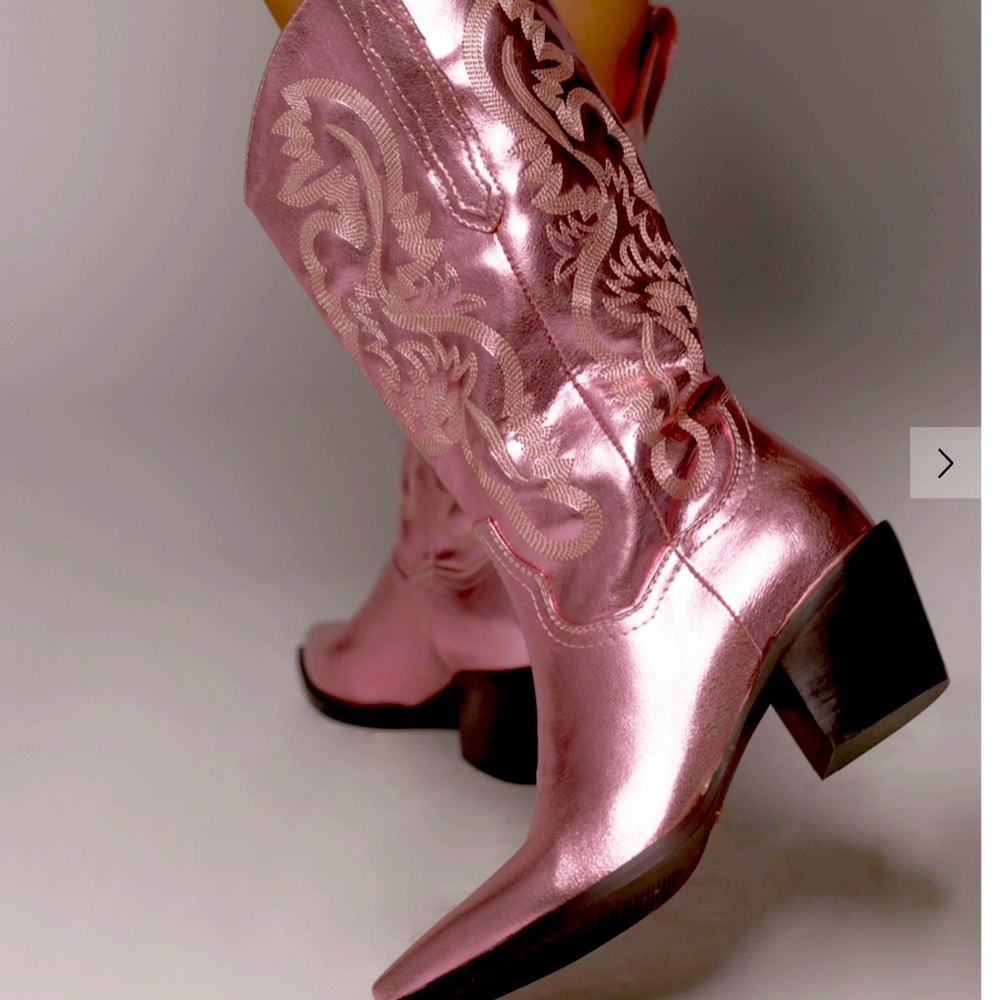 Billini Pink Cowboy boots / western boots STAMPEDE